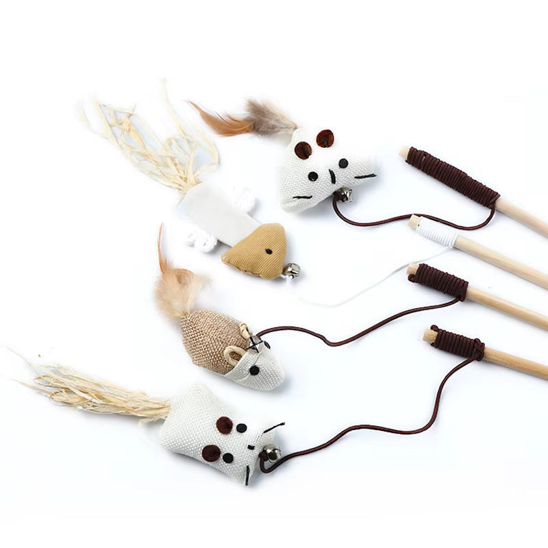 FeatherWhirl Cat Teaser Wand