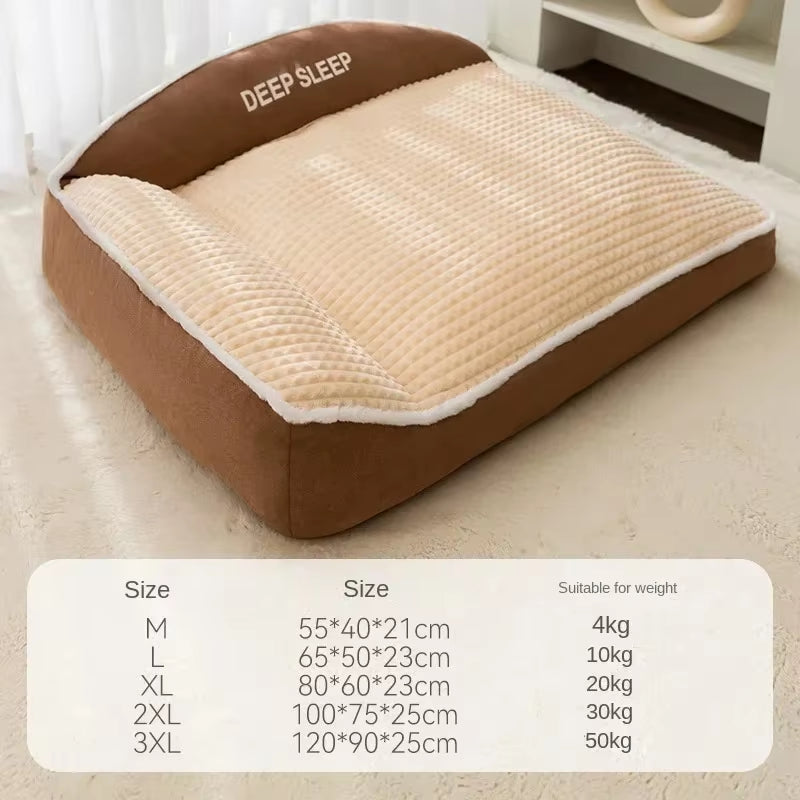 CozyFest Pet Bed – Seasonal Comfort Edition