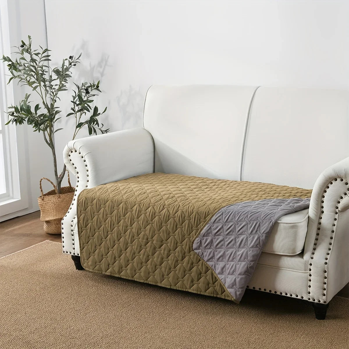 DuoGuard Double-Sided Waterproof Pet Blanket