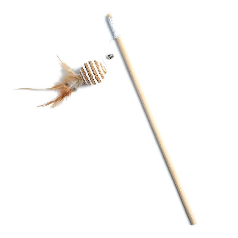 FeatherWhirl Cat Teaser Wand