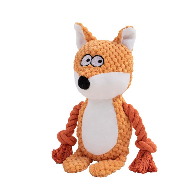SnuggleSqueak Plush Sound Toy for Dogs