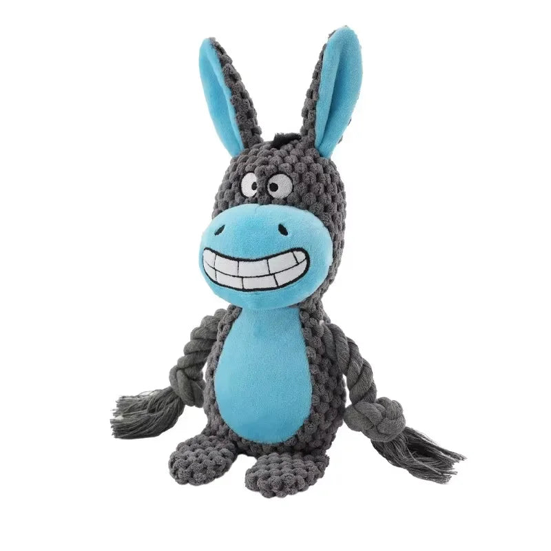 SnuggleSqueak Plush Sound Toy for Dogs