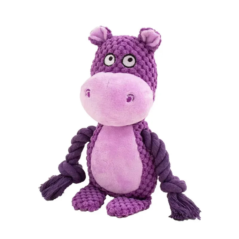 SnuggleSqueak Plush Sound Toy for Dogs