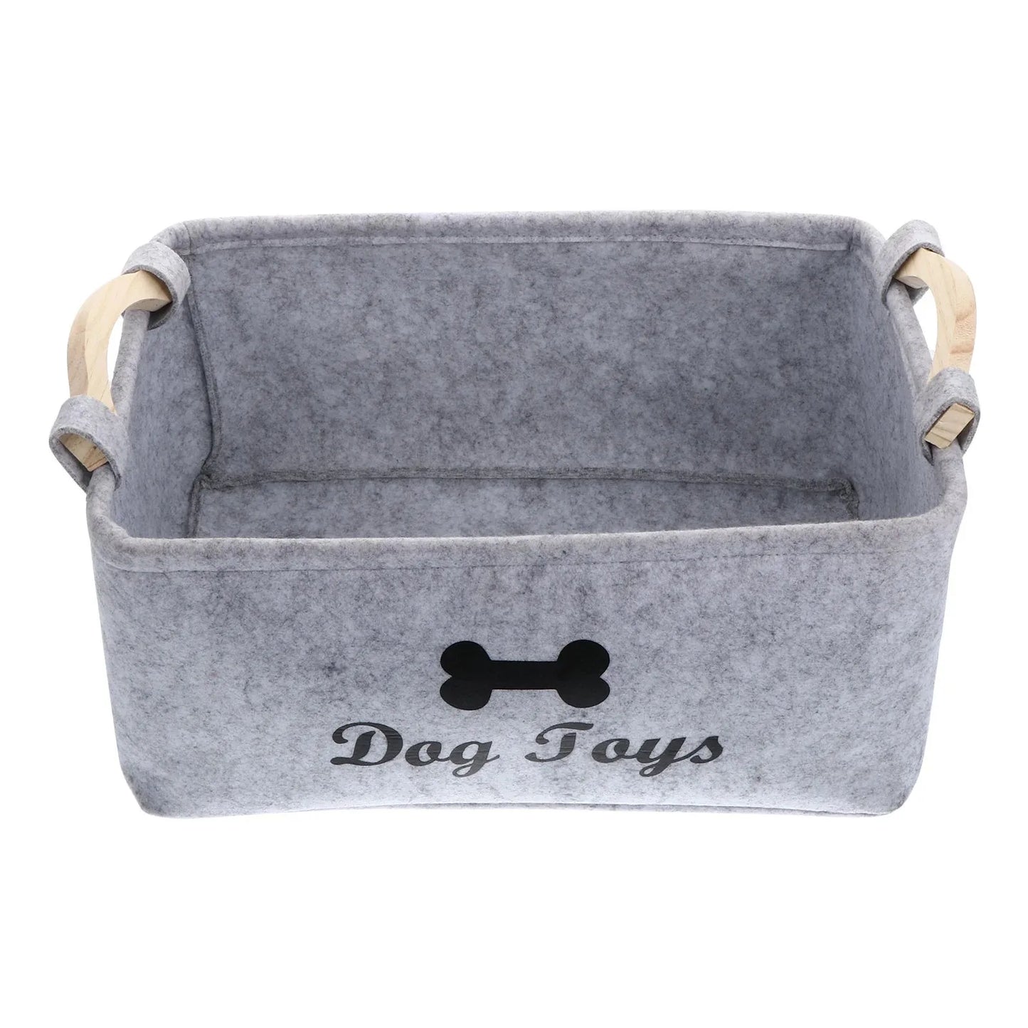 PawTidy Felt Pet Toy Storage Basket