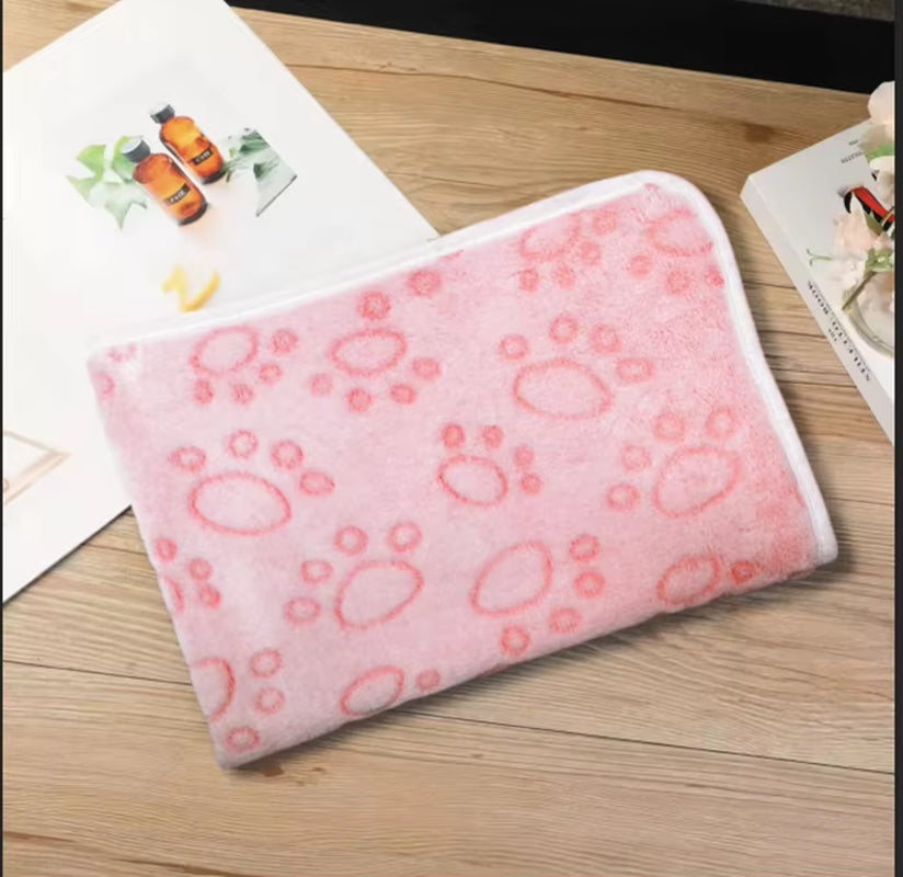 SoftNest Coral Velvet Pet Blanket