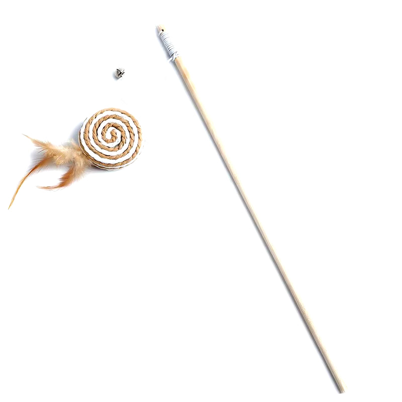 FeatherWhirl Cat Teaser Wand