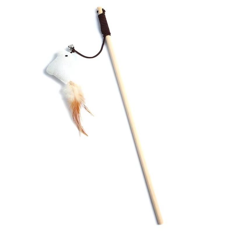 FeatherWhirl Cat Teaser Wand