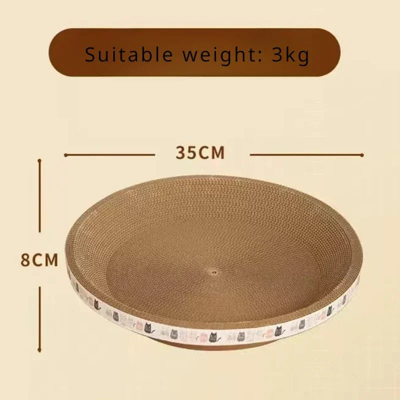 OvalNest Corrugated Cat Scratcher & Lounge