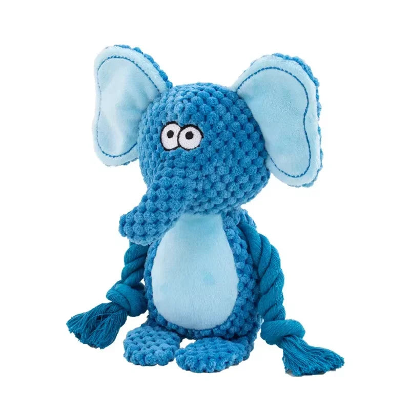 SnuggleSqueak Plush Sound Toy for Dogs