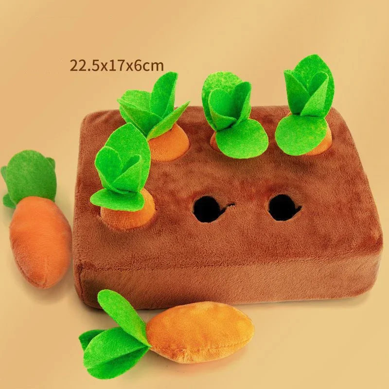 Carrot Plush Puzzle Toy