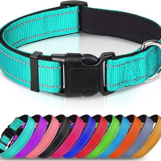 Glow-Go Reflective Dog Collar