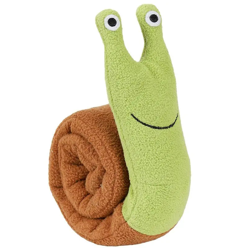 Snail Shaped Squeaky Dog Toy 