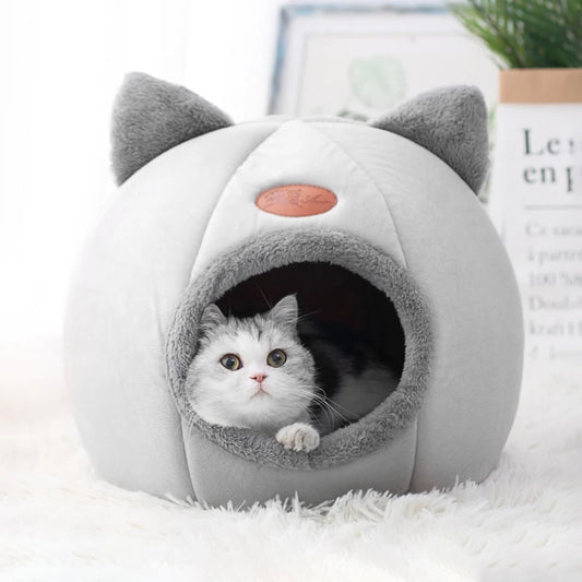  Winter Cozy Cat Bed