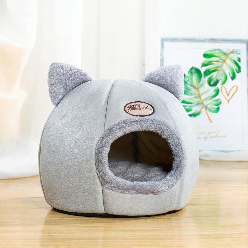  Winter Cozy Cat Bed