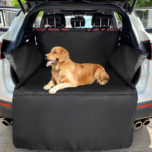 PawShield 600D Waterproof Dog Car Seat & Trunk Cover