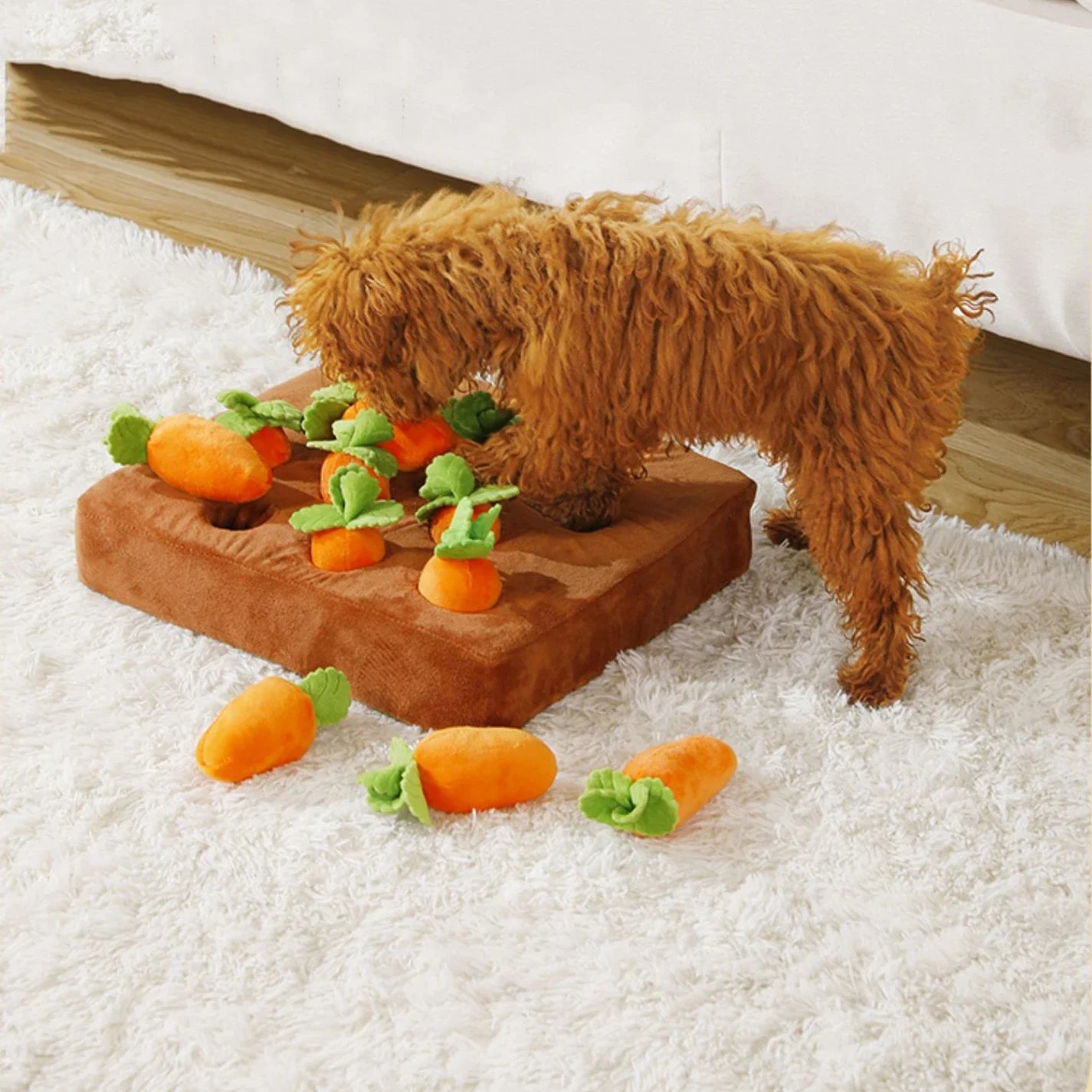 Carrot Plush Puzzle Toy