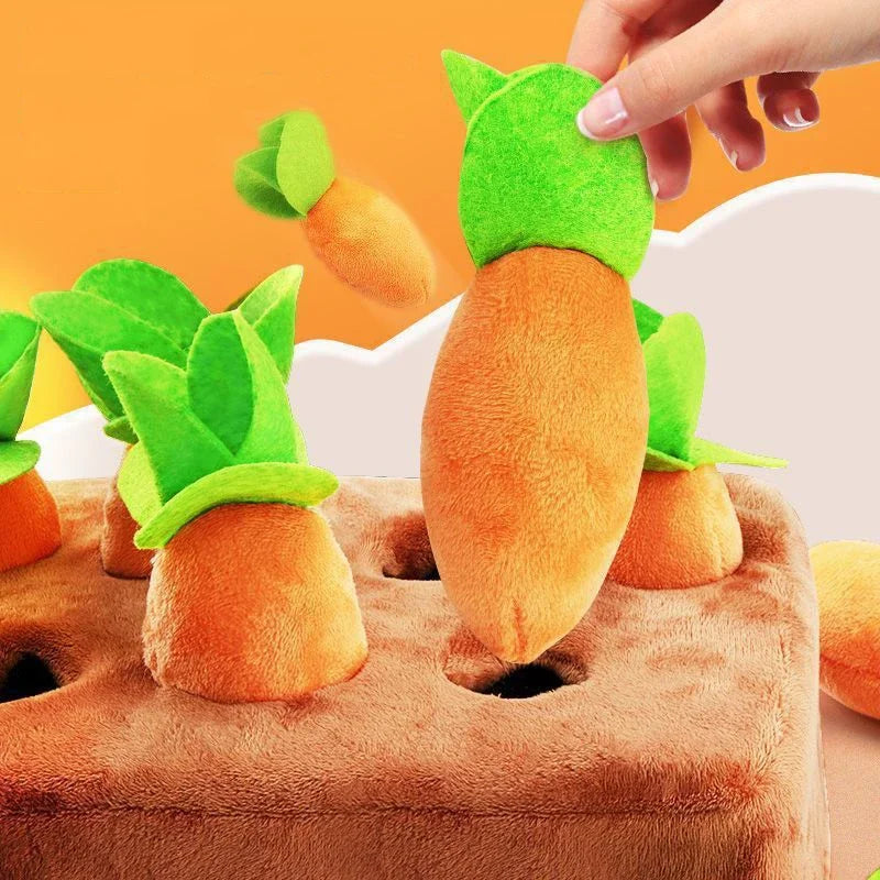 Carrot Plush Puzzle Toy