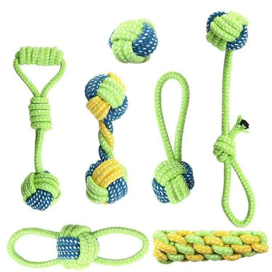 ChewPlay Cotton Rope Toy Se