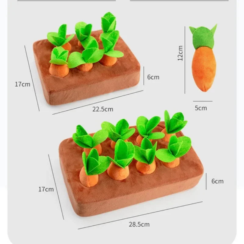 Carrot Plush Puzzle Toy