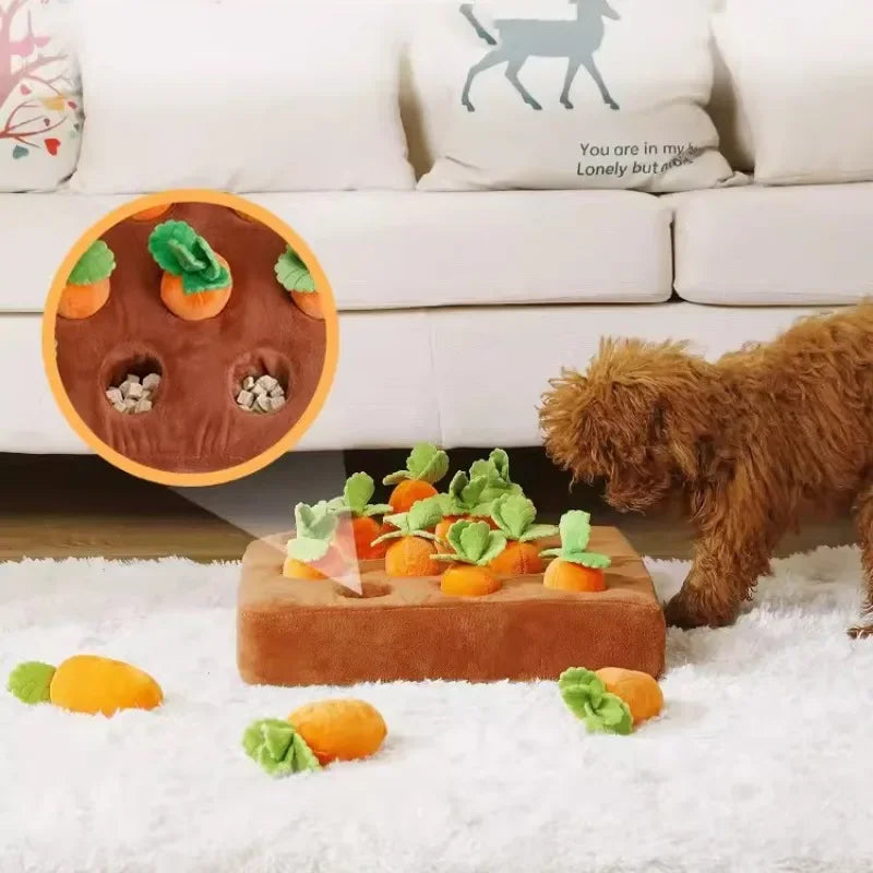 Carrot Plush Puzzle Toy