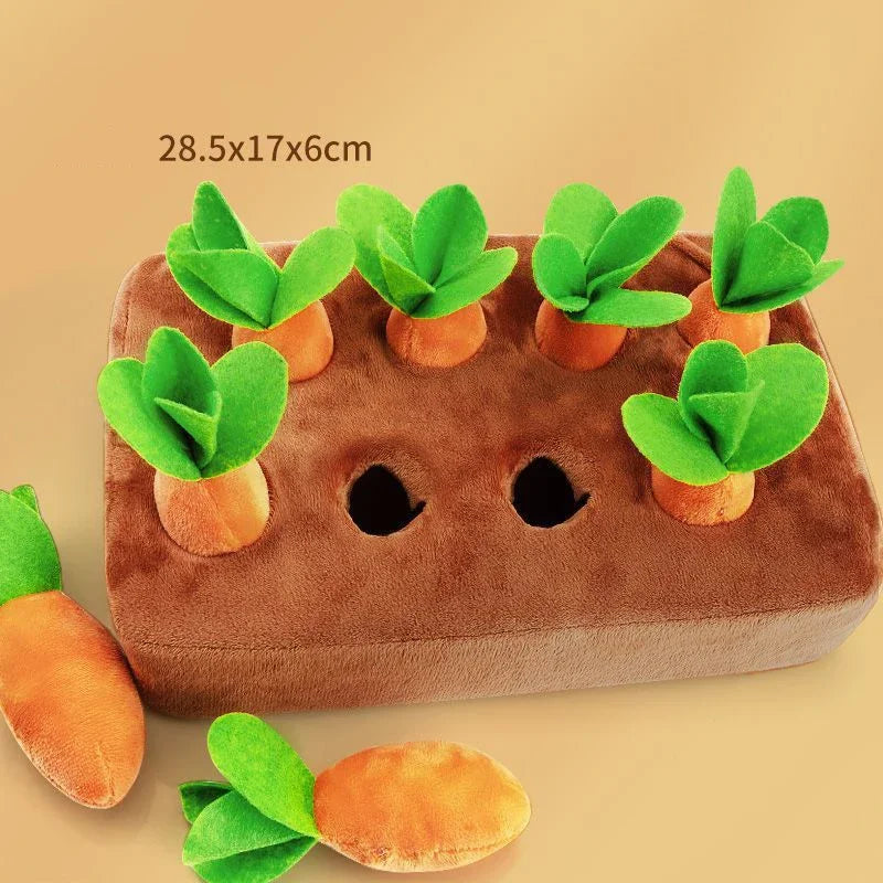 Carrot Plush Puzzle Toy