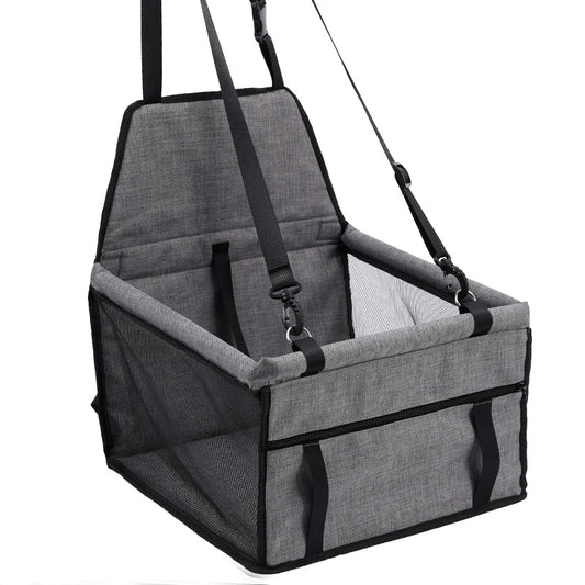 SafeRide Foldable Pet Car Booster Seat