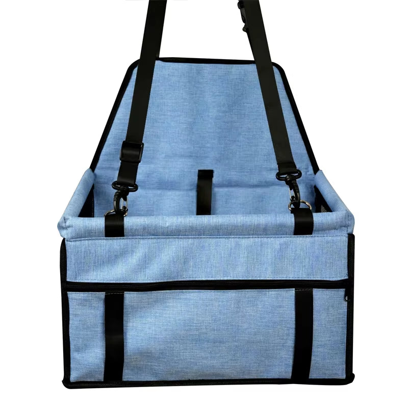SafeRide Foldable Pet Car Booster Seat