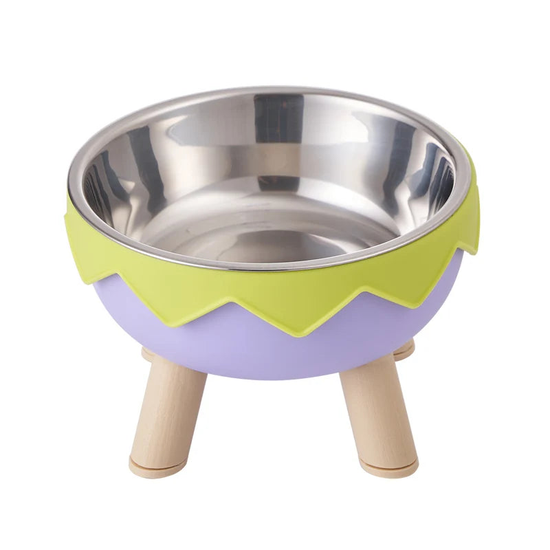 DopaBowl Colorful Stainless Steel Pet Feeder