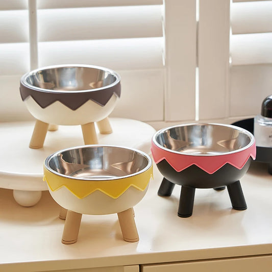 DopaBowl Colorful Stainless Steel Pet Feeder